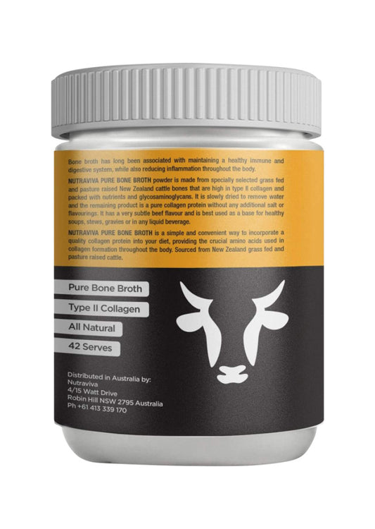 Nutraviva Bone Broth Beef Pure 300g