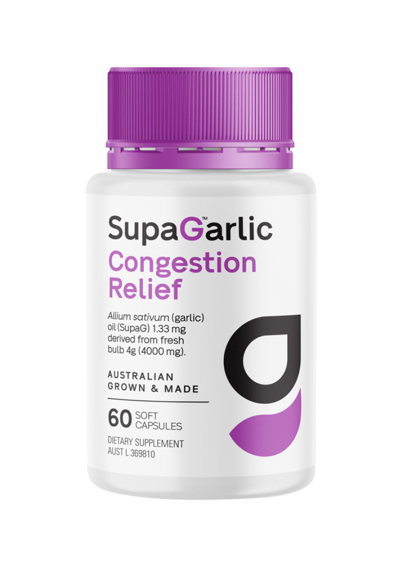 SupaGarlic Congestion Relief 60c