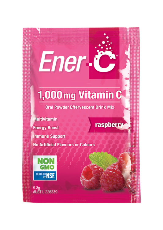 Martin Pleasance Ener C Vit C Raspberry Sachet 9.3g x 12 Pk