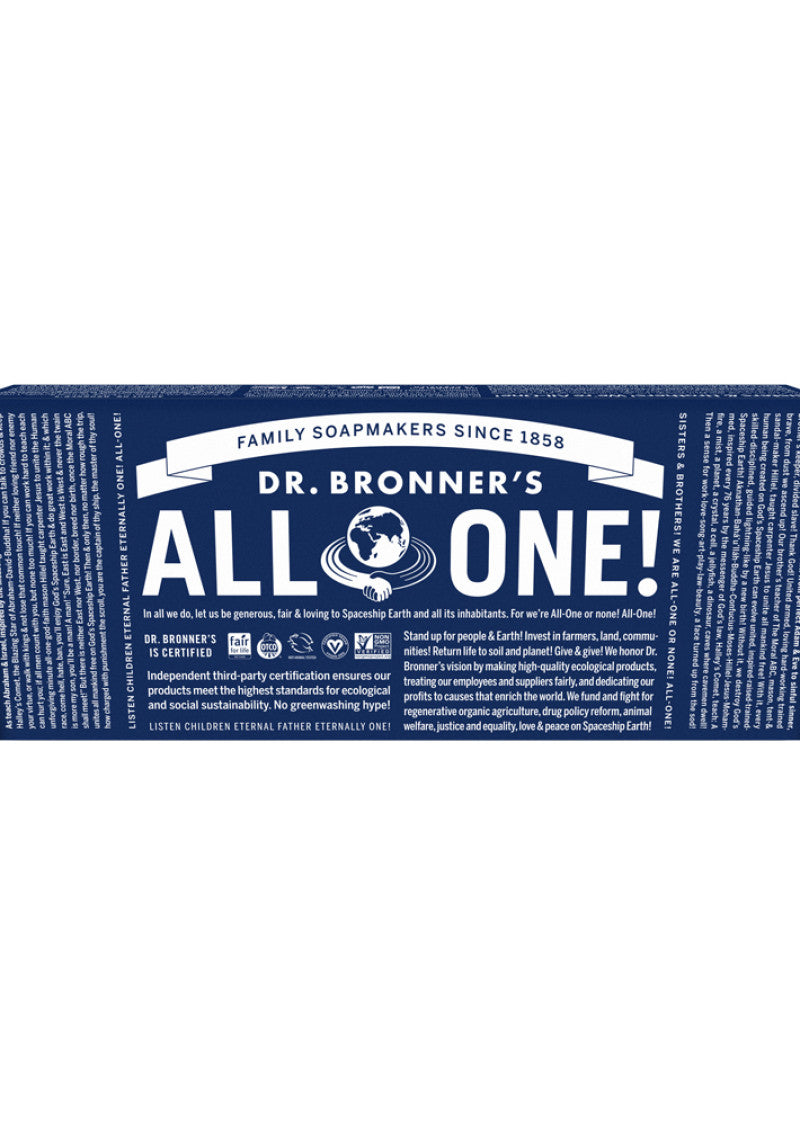 Dr. Bronner's Pure Castile Soap Liquid (Hemp 18 in 1) Rainbow Sampler 59ml x 6 Pack