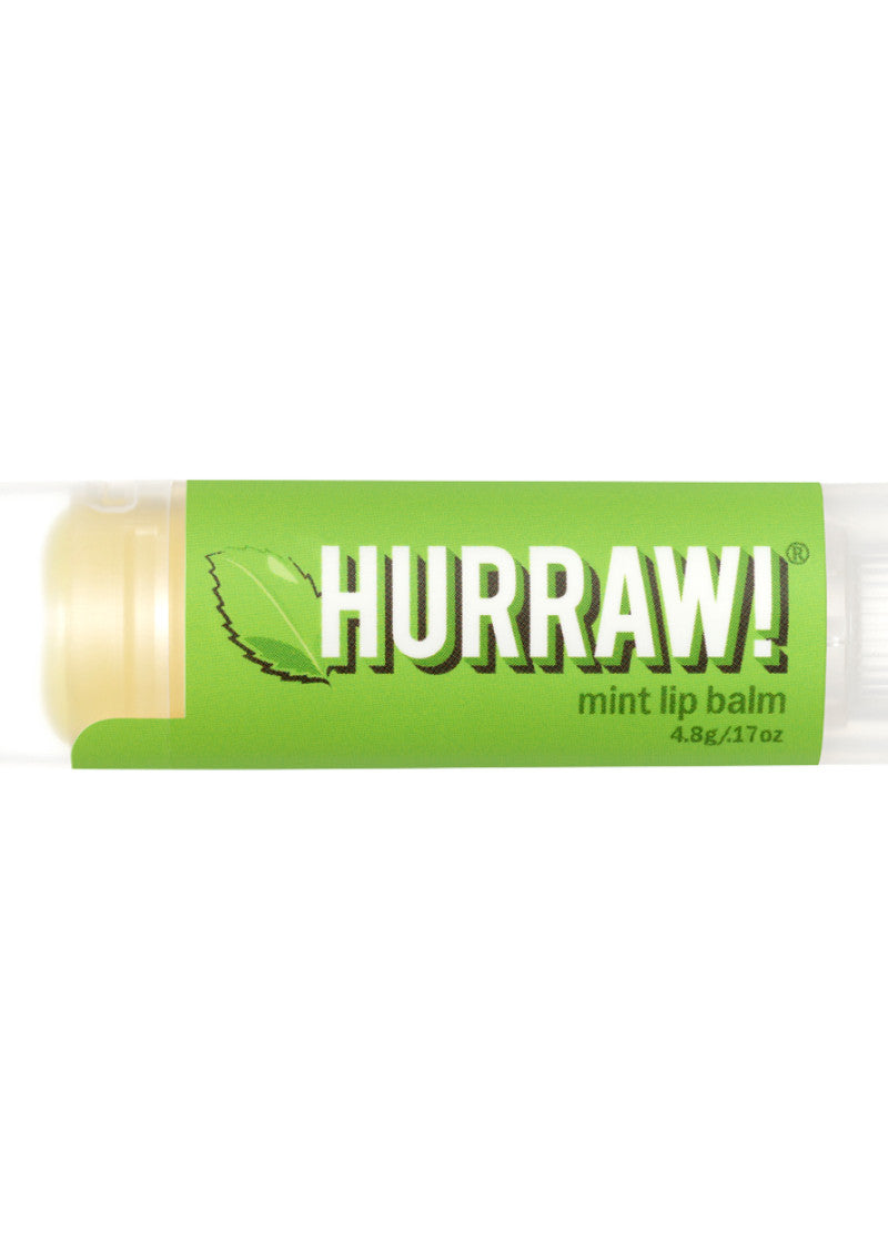 Hurraw! Org Lip Balm Mint 4.8g