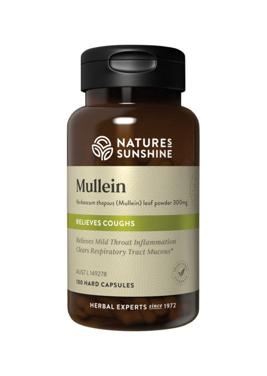 Nature's Sunshine Mullein 300mg 100c