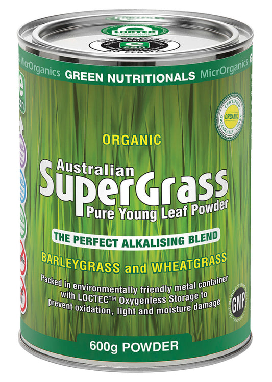 Green Nutritionals Org Australian SuperGrass Powder 600g