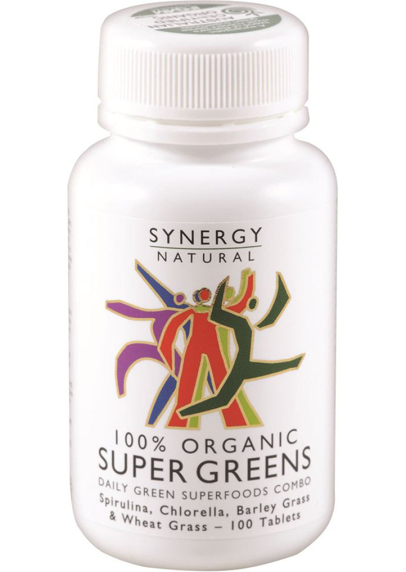 Synergy Natural Organic Super Greens 100t