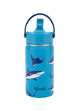 Cheeki Insulated Bottle Kids Sharks 400ml