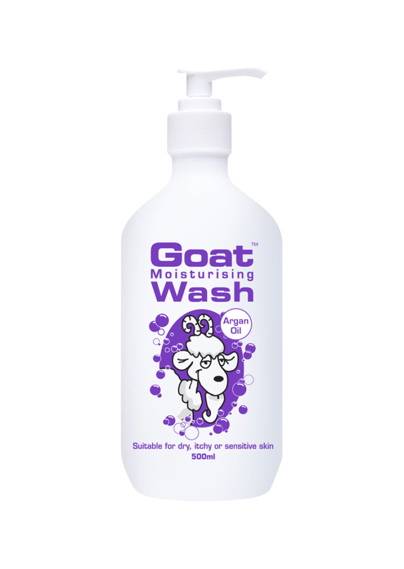 Goat Soap Aust Wash Argan Oil 500ml