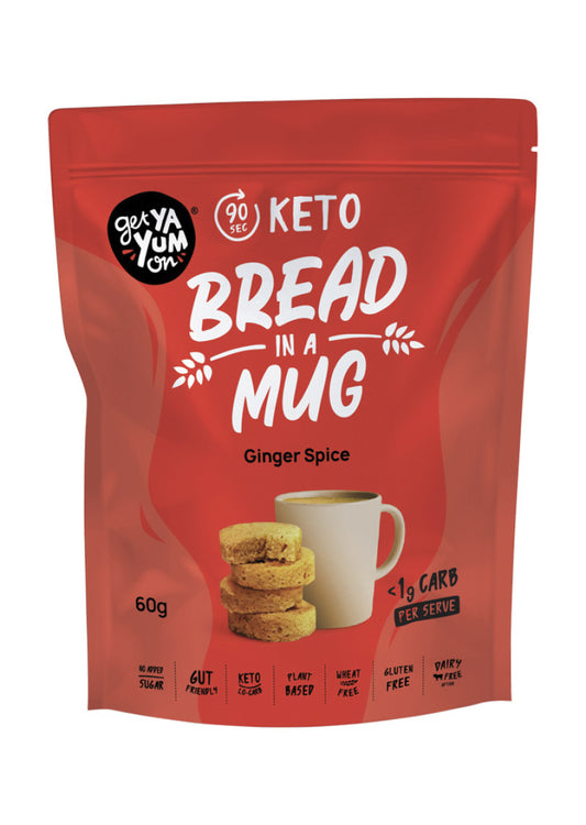 Get Ya Yum On Bread In A Mug Ginger Spice 60g