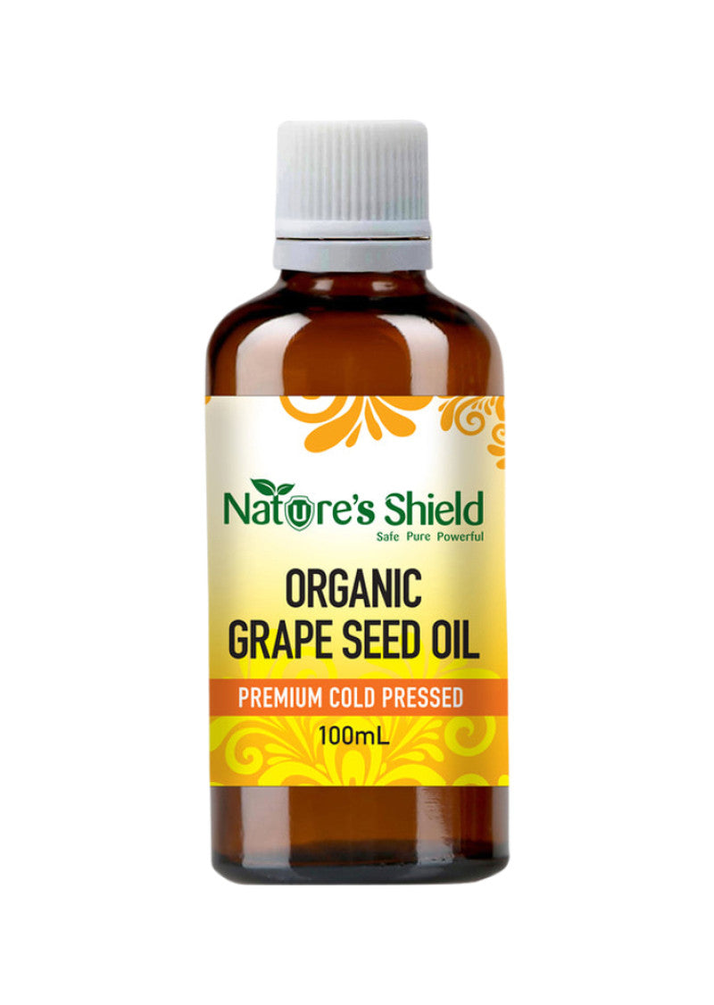 Nature's Shield Organic Grape Seed Oil 100ml