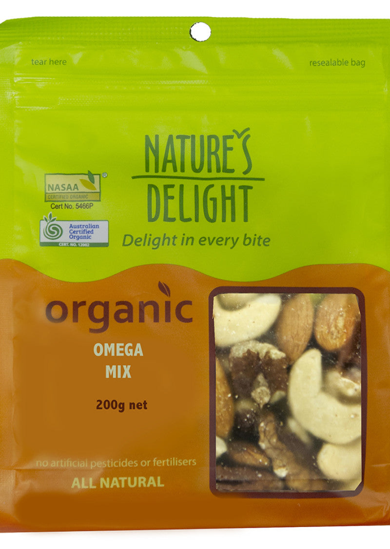 Natures Delight Organic Omega Mix 200g