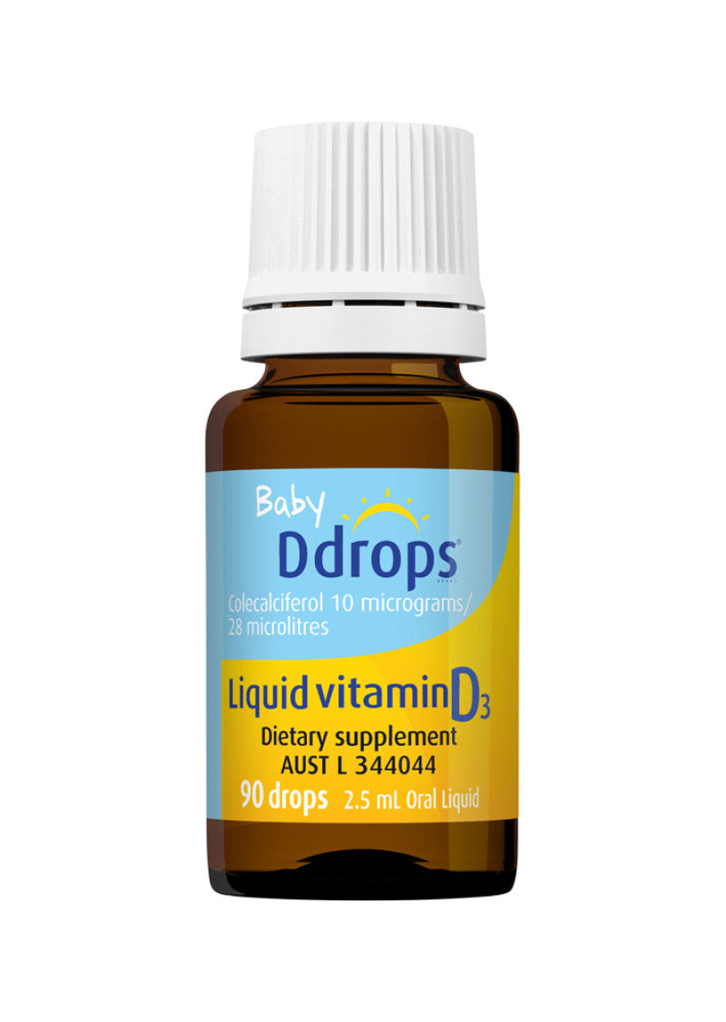 Ddrops Baby Liquid Vitamin D3 400IU 2.5ml