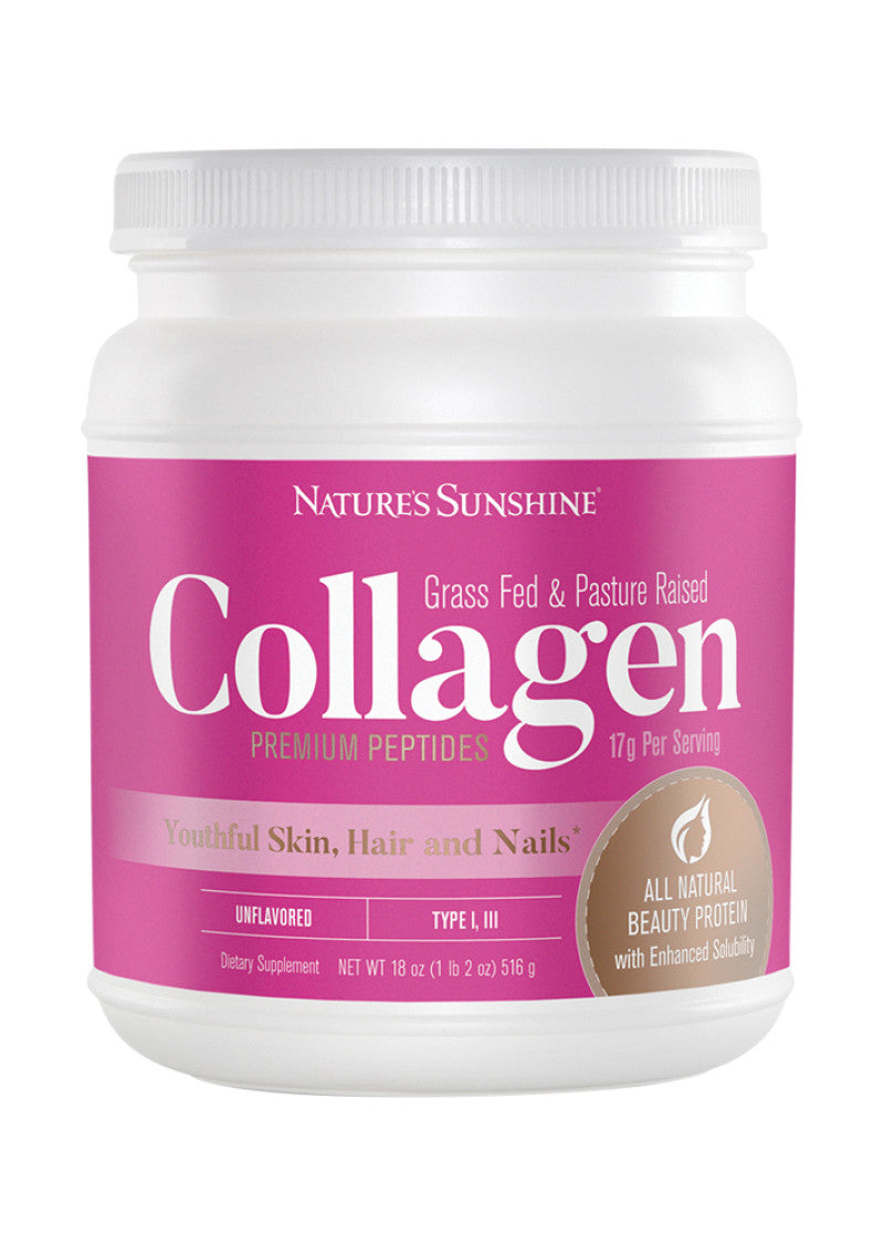 Nature's Sunshine Collagen (Premium Peptides) Unflavoured 516g