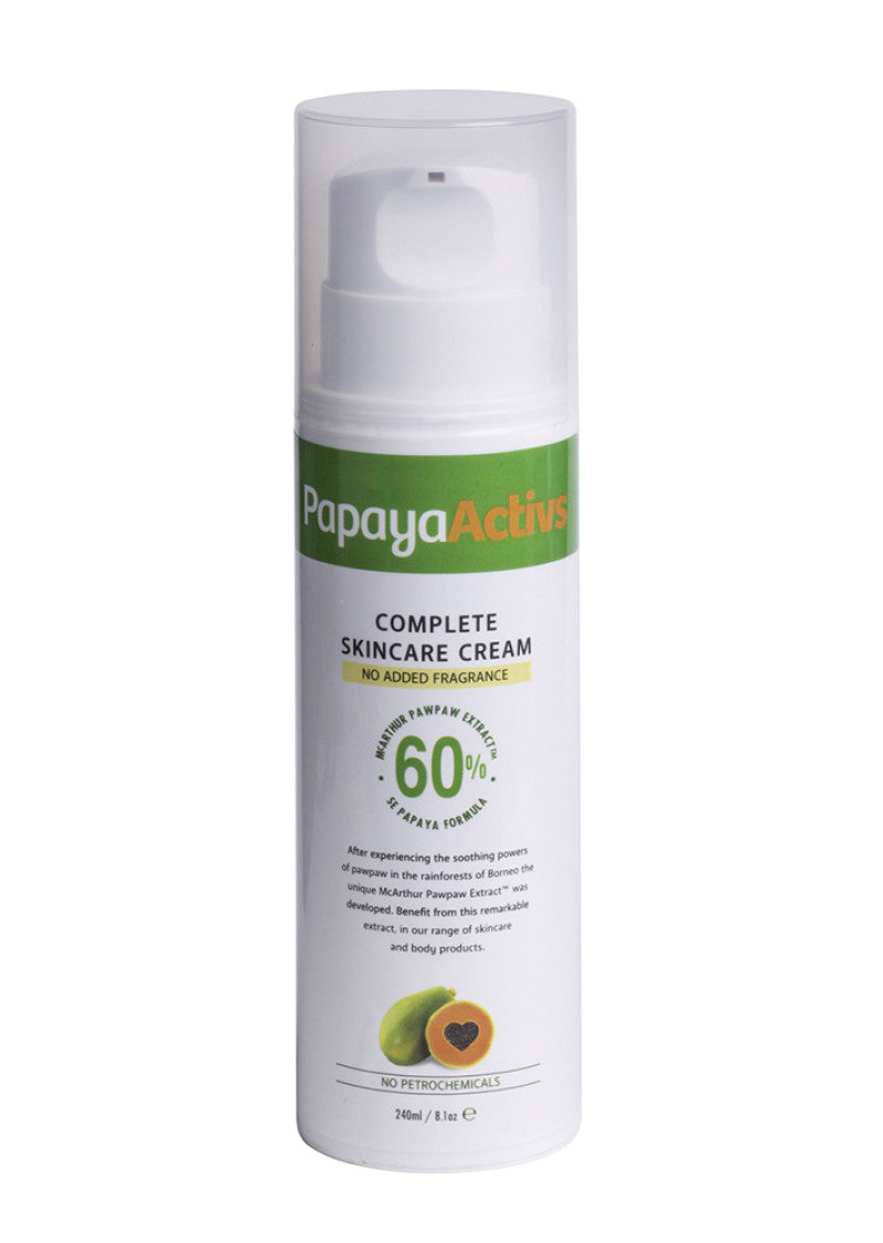 PapayaActivs Complete Skincare Cream Fragrance Free 240ml