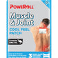 PoweRoll Muscle and Joint Patch Cool x 3 Pack