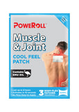 PoweRoll Muscle and Joint Patch Cool x 3 Pack