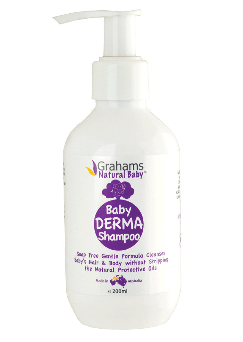 Grahams Natural Baby Derma Shampoo 200ml