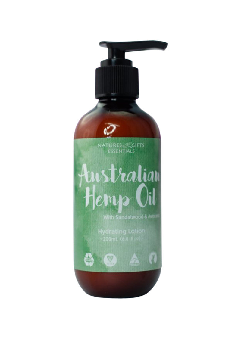 Clover Fields Ng Essent Aust Hemp Oil Hydrating Lotn 200ml