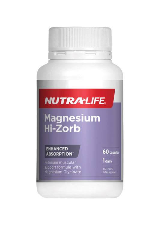 NutraLife Magnesium Hi Zorb 60c