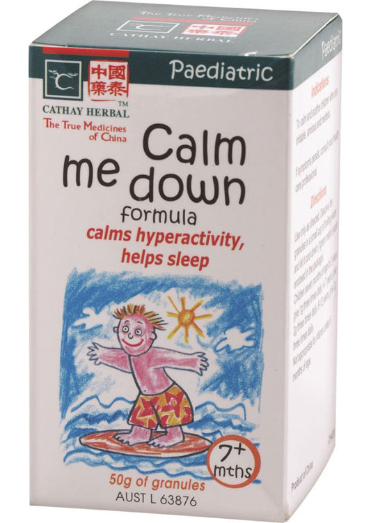 Cathay Herbal Paediatric Calm Me Down Formula 50g