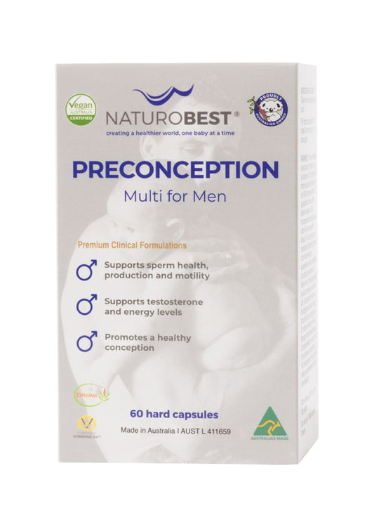 NaturoBest Preconception Multi for Men 60c