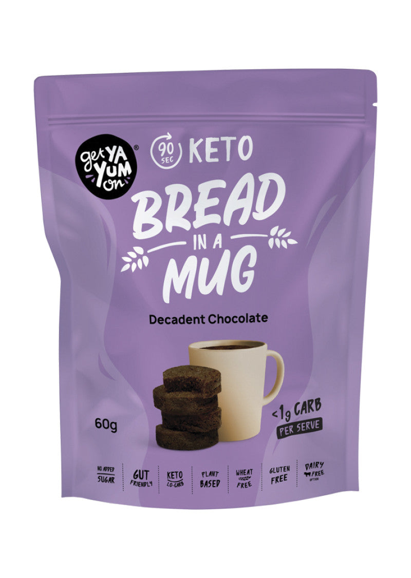 Get Ya Yum On Bread In A Mug Decadent Chocolate 60g