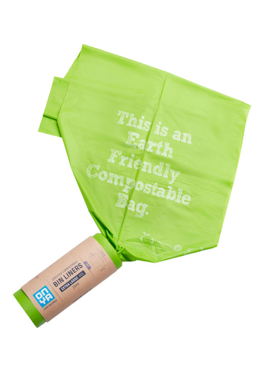 Onya Compostable Bin Liners Extra Large 60L x 25pk