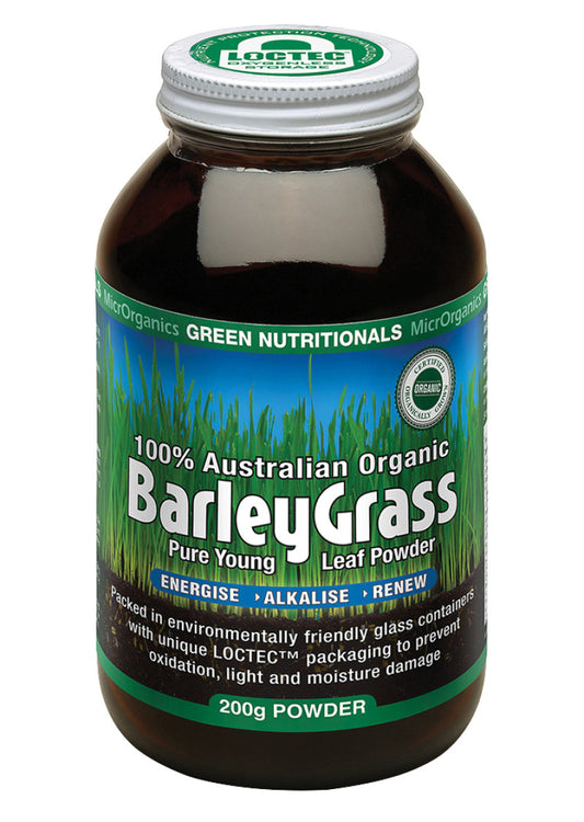 Green Nutritionals Org Australian BarleyGrass Powder 200g