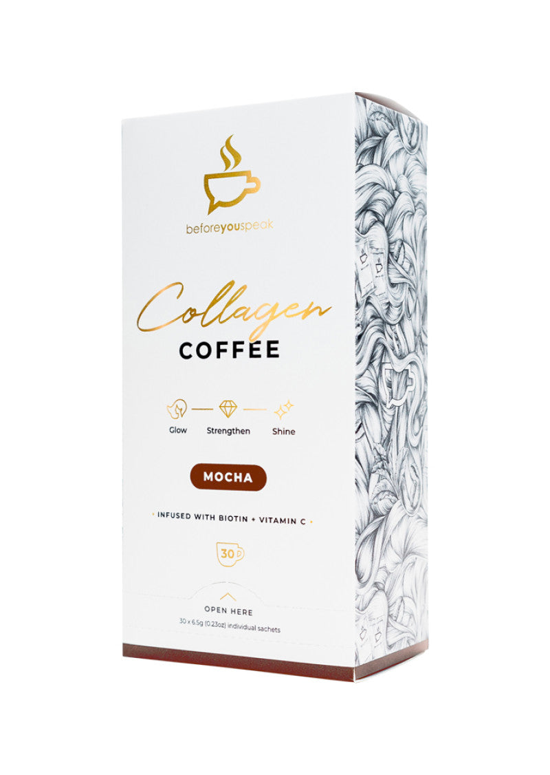 Before You Speak Coffee Collagen Mocha 6.5g x 30 Pack