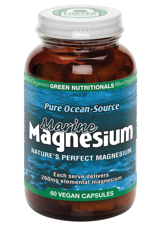 Green Nutritionals Marine Magnesium Ocean Source 60c