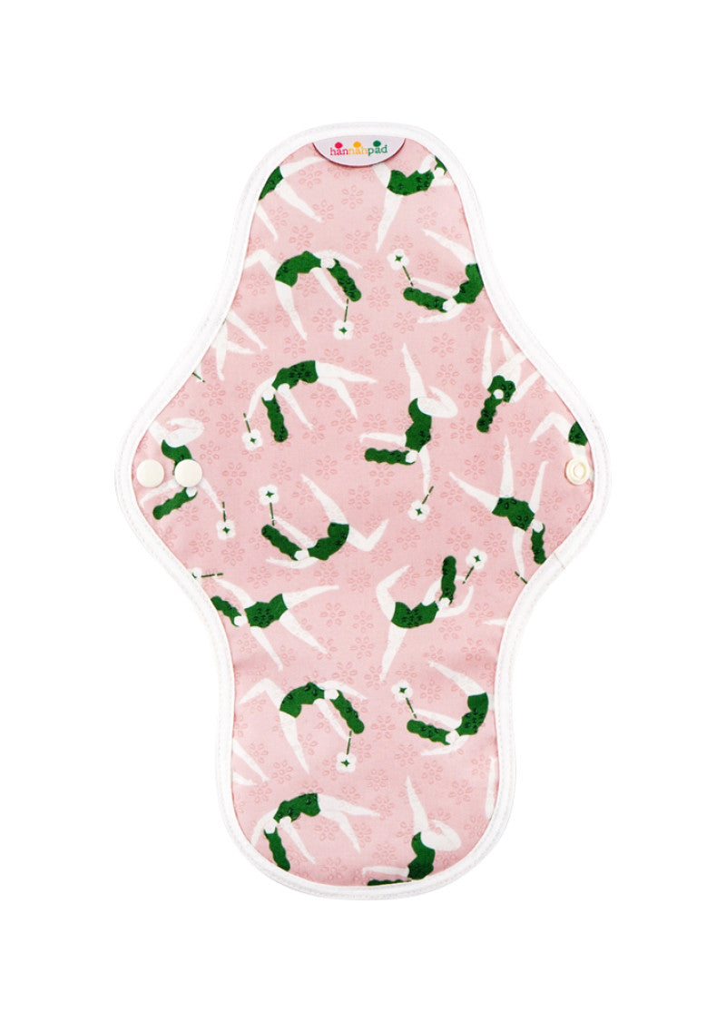 Hannah Pad Org Cotton Reusable Cloth Pad Long Liner Extra Grip