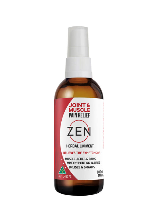 Zen Herbal Liniment (J and M Pain Relief) Spray 100ml