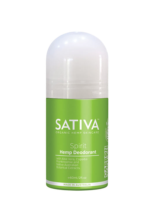 Sativa Org Hemp Deodorant Spirit 60ml