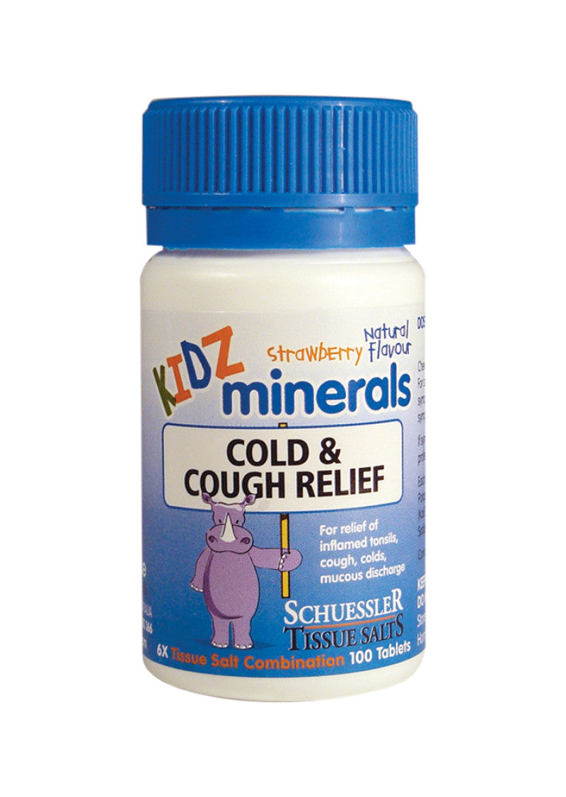 Martin Pleas Tissue Salts Kidz Minerals Cold Cough Relf 100t