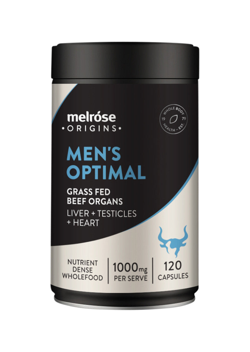 Melrose Men's Optimal (Grass Fed Beef Organs) 120c