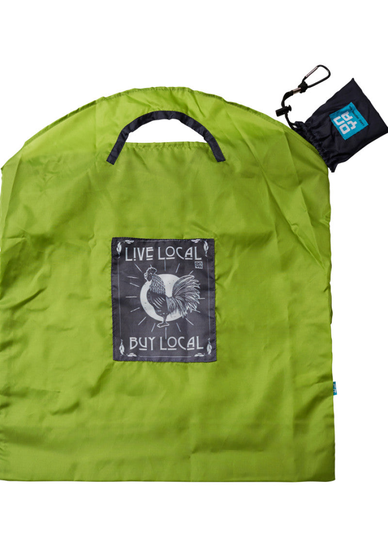 Onya Reusable Shopping Bag Apple Live Local (large)