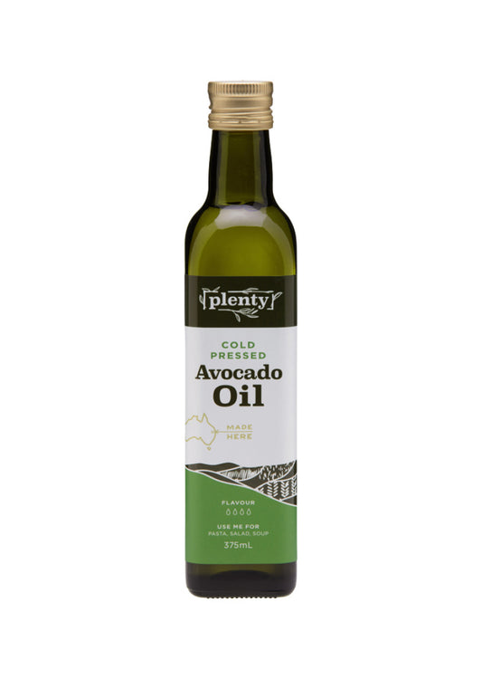 Plenty Cold Pressed Avocado Oil 375ml