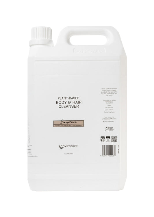 EnviroCare Body and Hair Cleanser Sensitive 5L