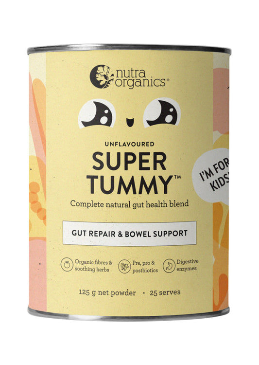 Nutra Organics Kids | Super Tummy Unflavoured 125g