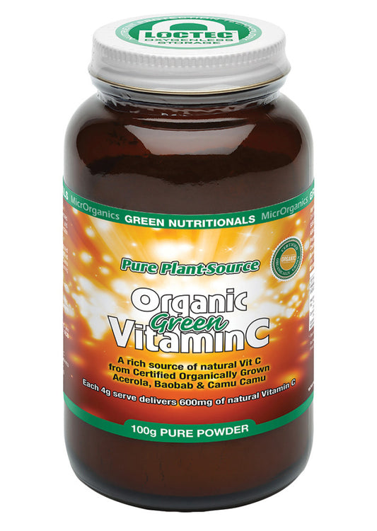 Green Nutritionals Org Green Vitamin C Powder 100g