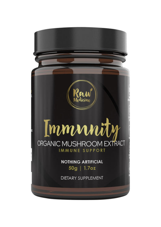 Raw Medicine Org Mushroom Extract Immunity 50g