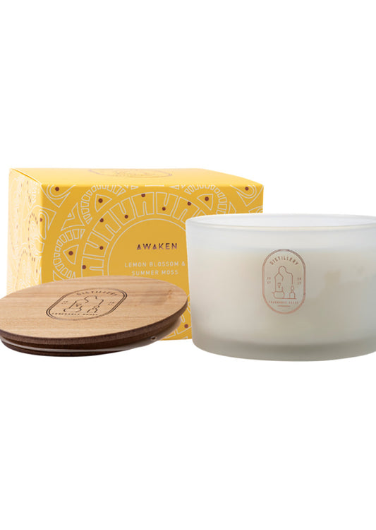 Distillery Soy Candle Awaken Lemon Blossom 450g