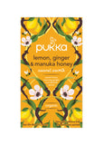 Pukka Org Lemon, Ginger and Manuka Honey x 20 Tea Bags