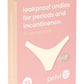 Pelvi Underwear Leakproof G String Beige XS