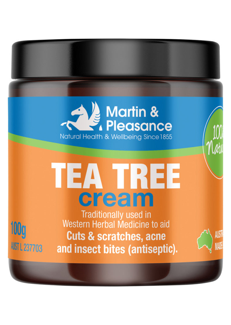 Martin Pleasance All Natural Cream Tea Tree 100g