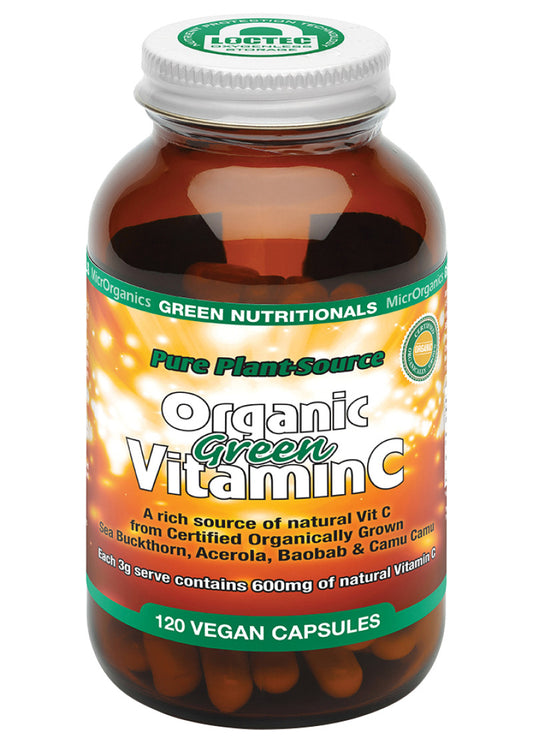 Green Nutritionals Org Green Vitamin C 120vc