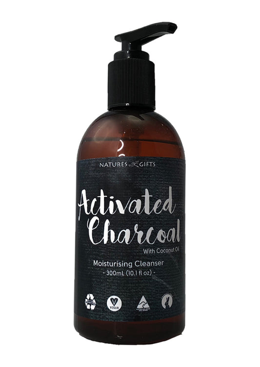 Clover Fields Ng Essent Activ Charcoal Moist Cleanser 300ml