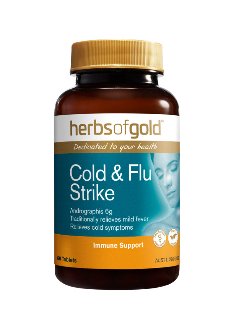 Herbs of Gold Cold and Flu Strike 60t