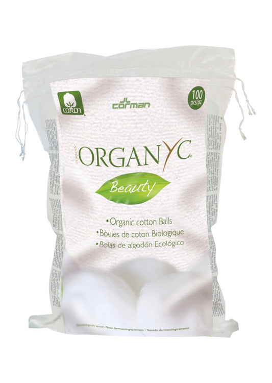 Organyc Beauty Organic Cotton Balls x 100 Pack