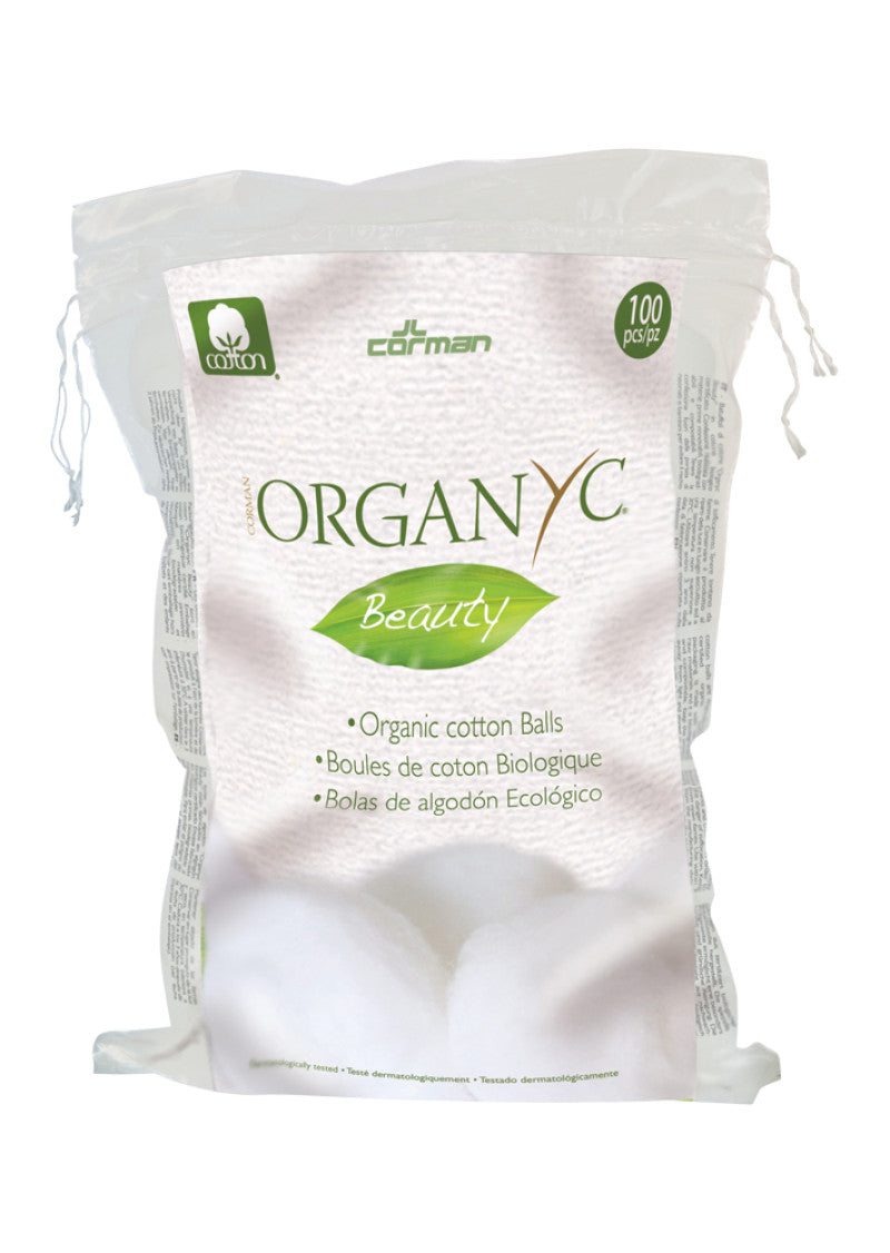 Organyc Beauty Organic Cotton Balls X 100