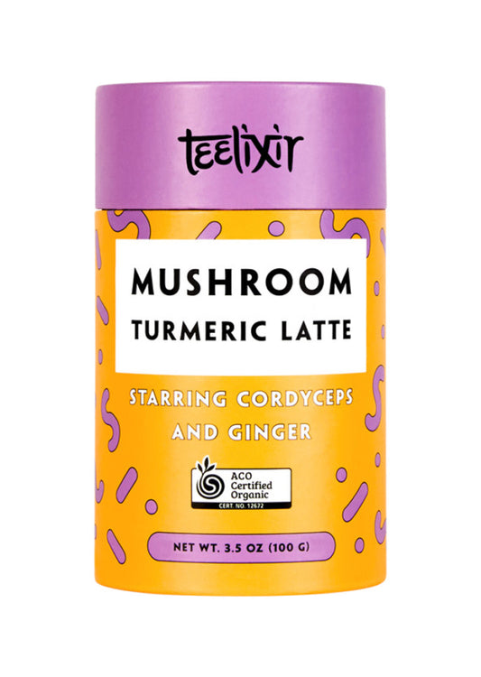 Teelixir Organic Mushroom Latte Turmeric 100g