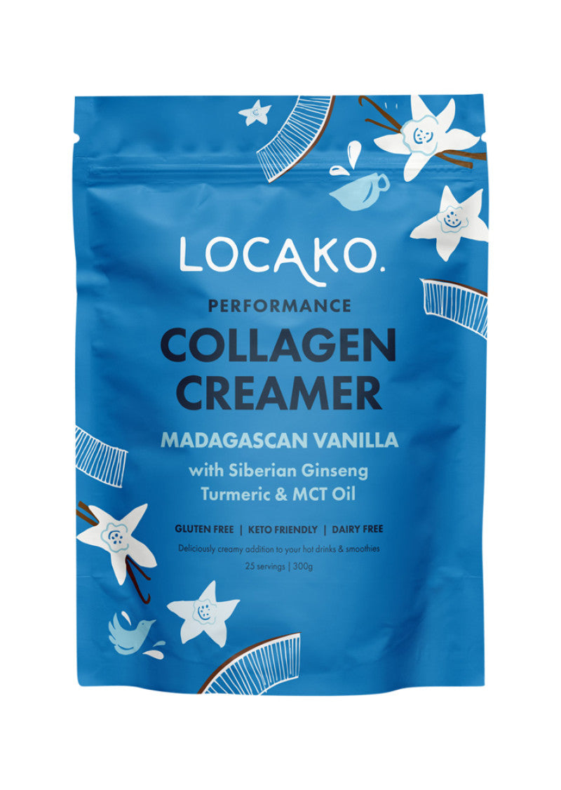 Locako Collagen Creamer Performance (Madagascan Vanilla) 300g